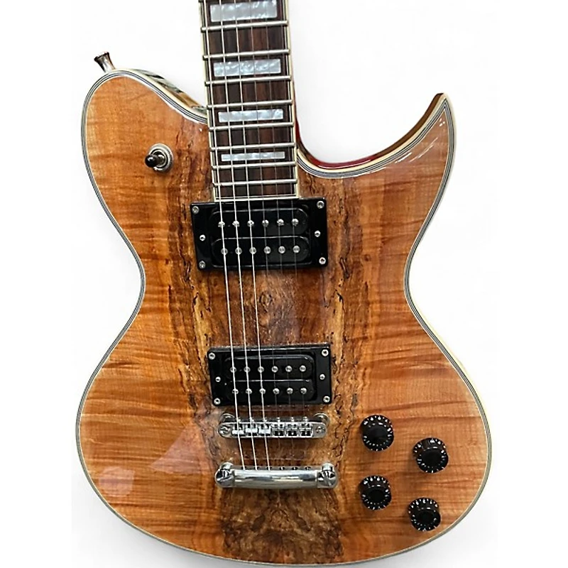 Used Washburn WIDLXSPLTD Natural Solid Body Electric Guitar