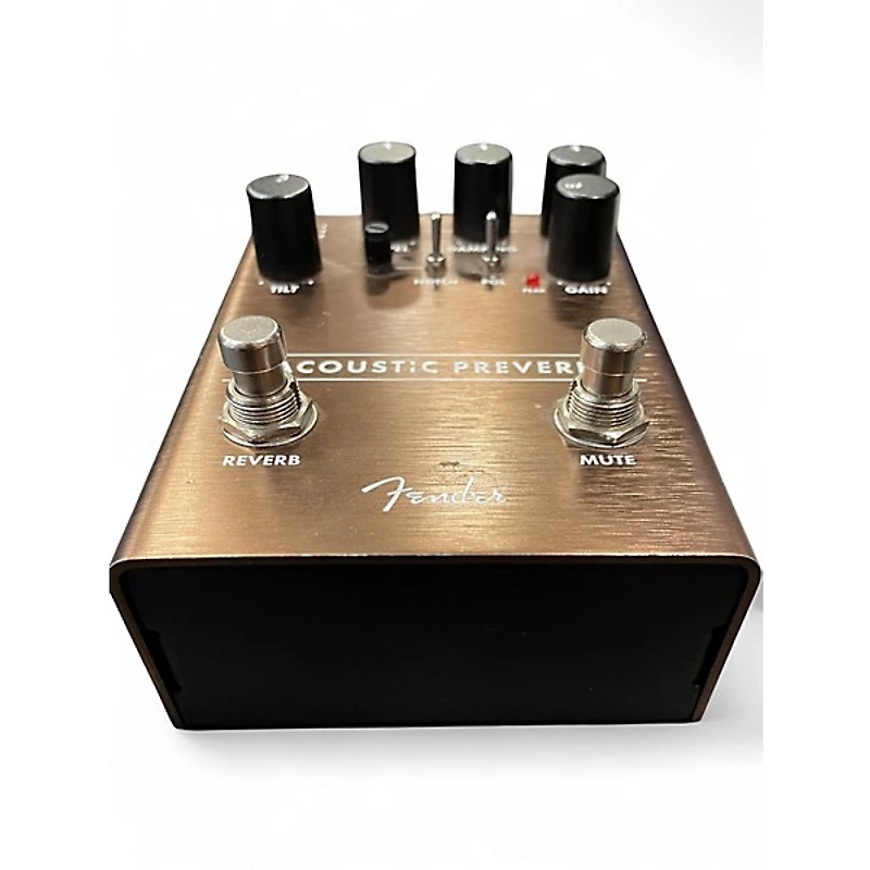 Used Fender Acoustic Preverb Effect Pedal