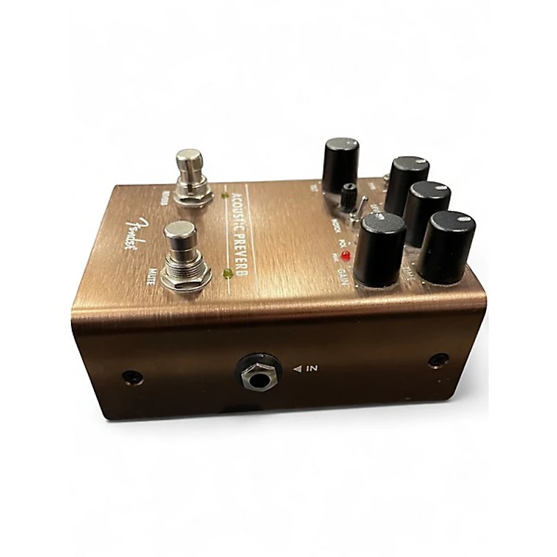 Used Fender Acoustic Preverb Effect Pedal