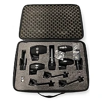 Used Shure PGADRUMKIT7 7-Piece Drum Mic Set Percussion Microphone Pack