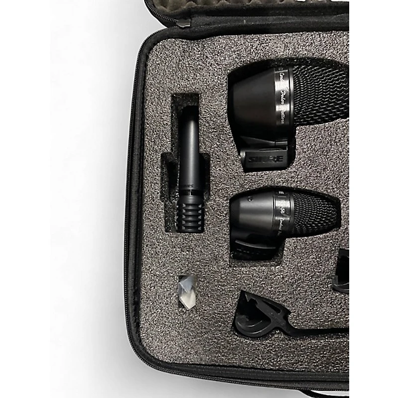 Used Shure PGADRUMKIT7 7-Piece Drum Mic Set Percussion Microphone Pack