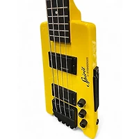Used Steinberger SPIRIT YELLOW Electric Bass Guitar