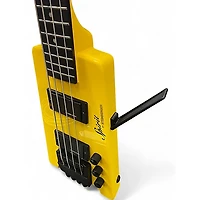 Used Steinberger SPIRIT YELLOW Electric Bass Guitar