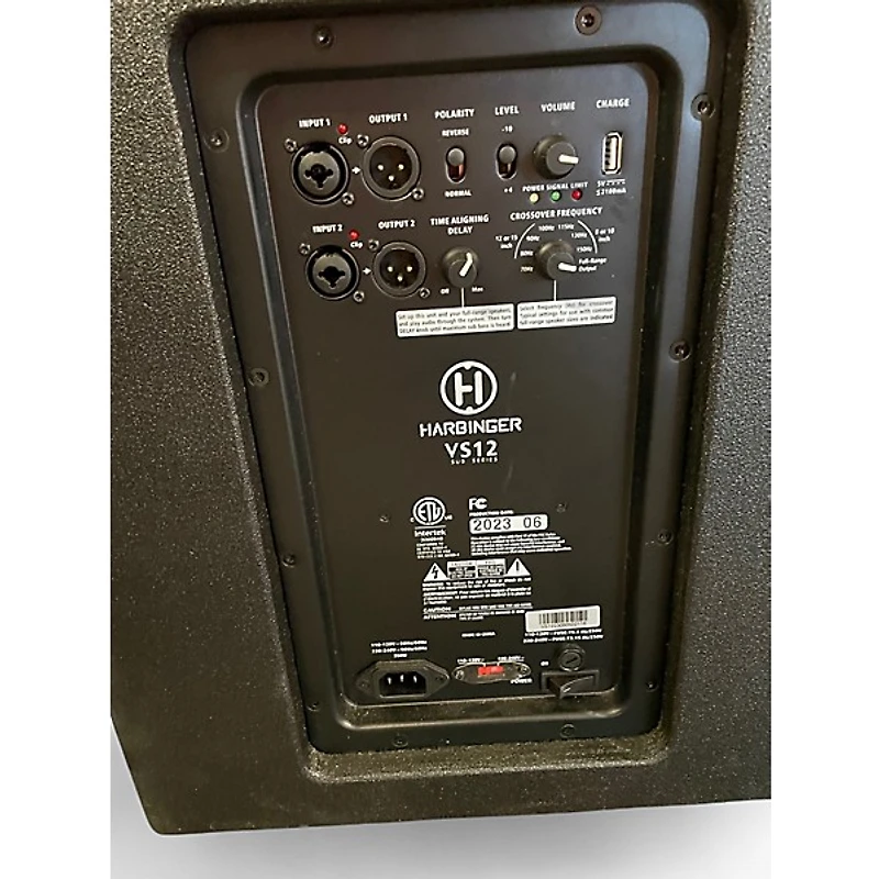 Used Harbinger VS12 Powered Subwoofer