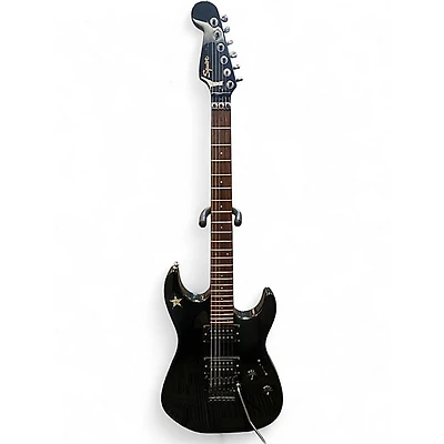 Used Squier stagemaster Black Solid Body Electric Guitar