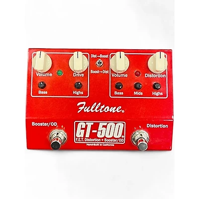 Used Fulltone GT500 Distortion Boost Effect Pedal