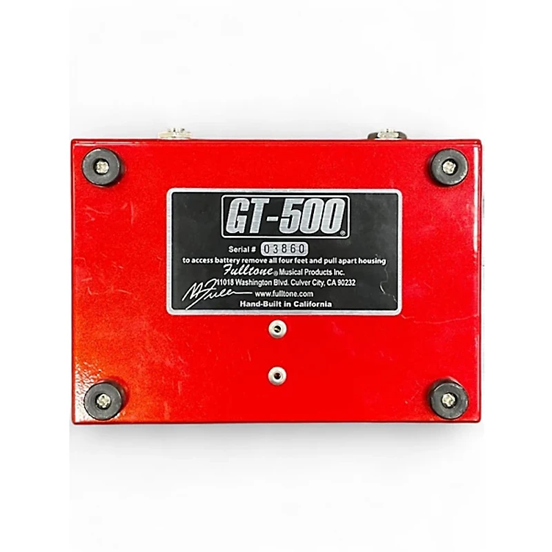 Used Fulltone GT500 Distortion Boost Effect Pedal