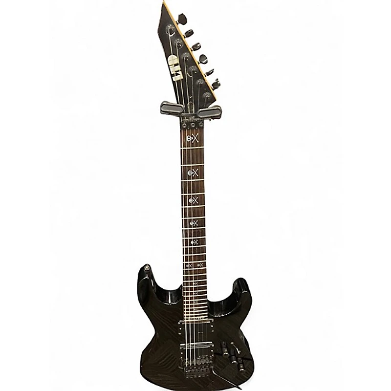 Used ESP LTD KH202 Kirk Hammett Signature Black Solid Body Electric Guitar
