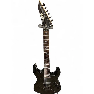 Used ESP LTD KH202 Kirk Hammett Signature Black Solid Body Electric Guitar