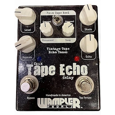 Used Wampler Faux Tape Echo Delay Effect Pedal
