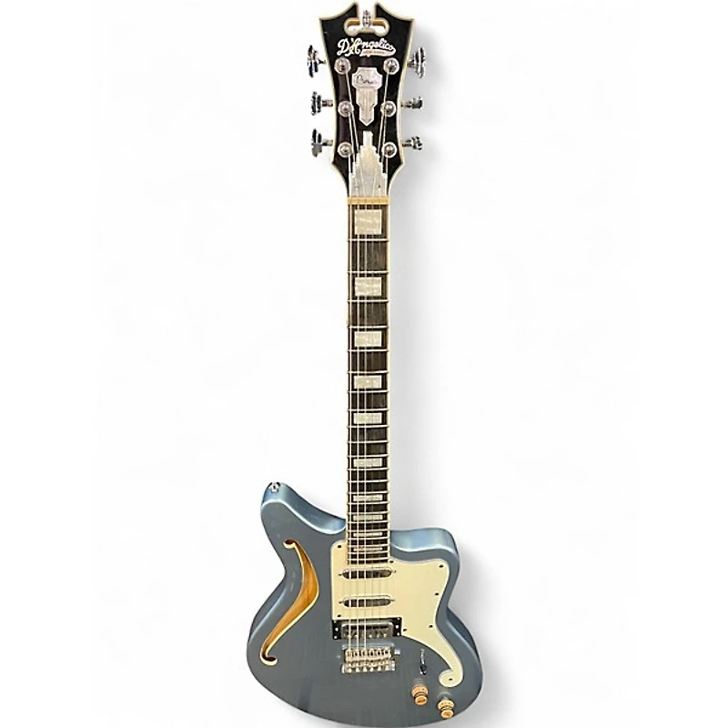 Used D'Angelico PREMIER BEDFORD Blue Hollow Body Electric Guitar