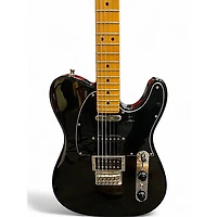 Used Fender Modern Player Telecaster Plus Black Solid Body Electric Guitar