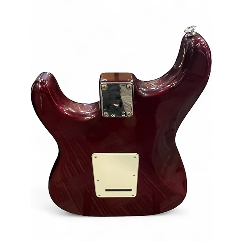 Used Fender Standard Stratocaster Metallic Red Solid Body Electric Guitar