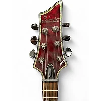 Used Schecter Guitar Research Hellraiser V1 Crimson Red Trans Solid Body Electric Guitar