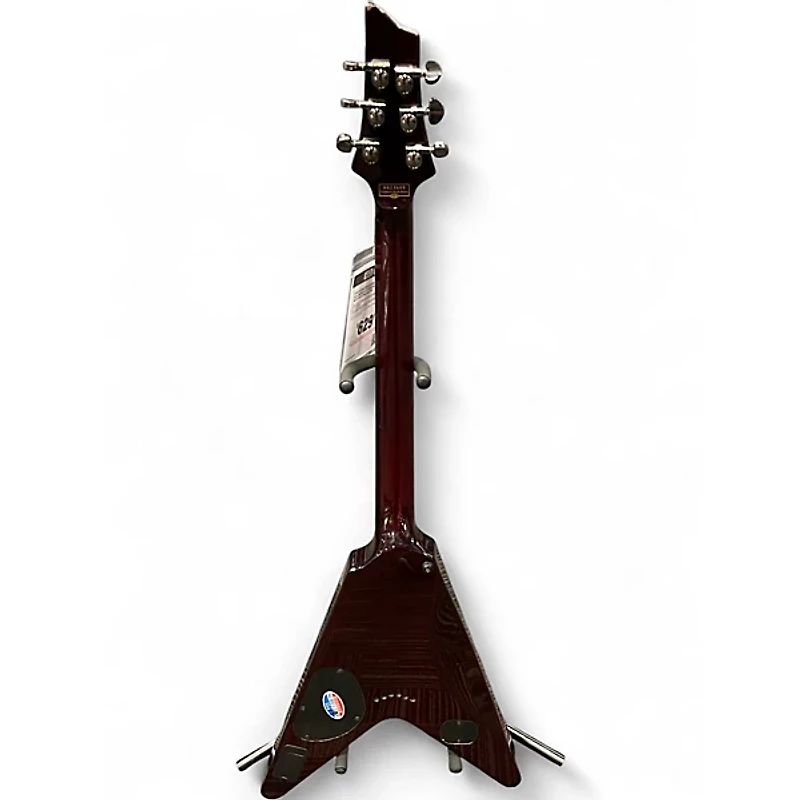Used Schecter Guitar Research Hellraiser V1 Crimson Red Trans Solid Body Electric Guitar