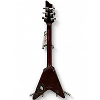 Used Schecter Guitar Research Hellraiser V1 Crimson Red Trans Solid Body Electric Guitar