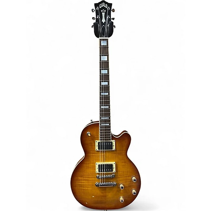 Used Guild Bluesbird Sunburst Solid Body Electric Guitar
