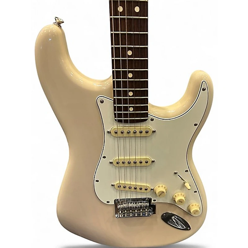 Used Fender PLAYER II STRATOCASTER White Blonde Solid Body Electric Guitar