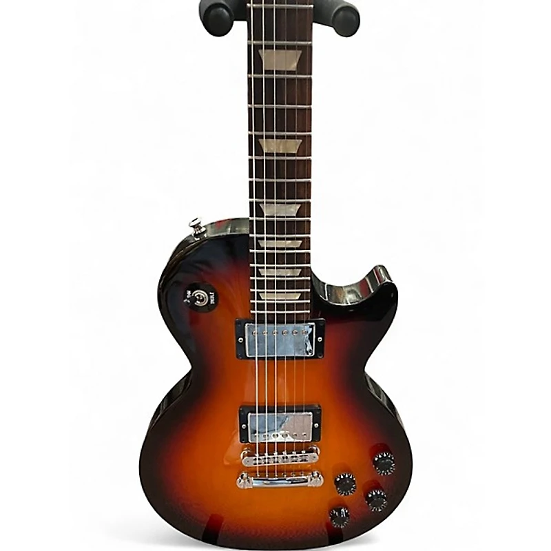 Used Gibson Les Paul Studio 2 Tone Sunburst Solid Body Electric Guitar