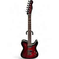 Used Fender Special Edition Custom Telecaster FMT HH Crimson Red Burst Solid Body Electric Guitar