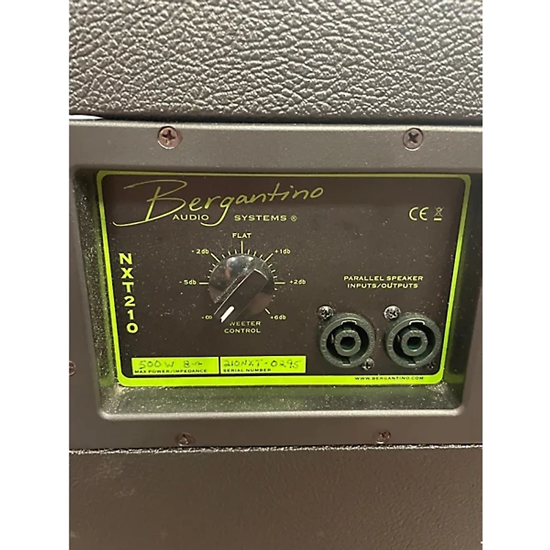 Used Bergantino nxt210 Bass Cabinet