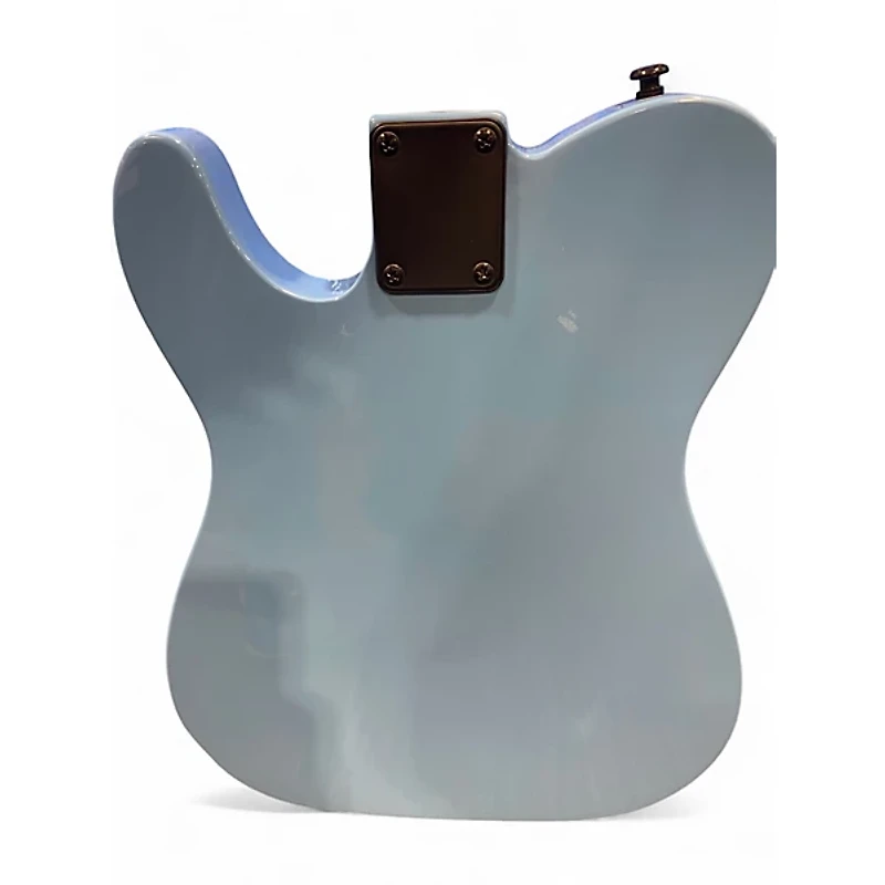 Used Squier Telecaster Blue Solid Body Electric Guitar