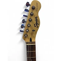 Used Squier Telecaster Blue Solid Body Electric Guitar
