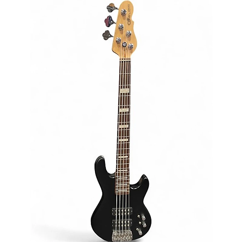 Used G&L Tribute L2500 5 String Black Electric Bass Guitar