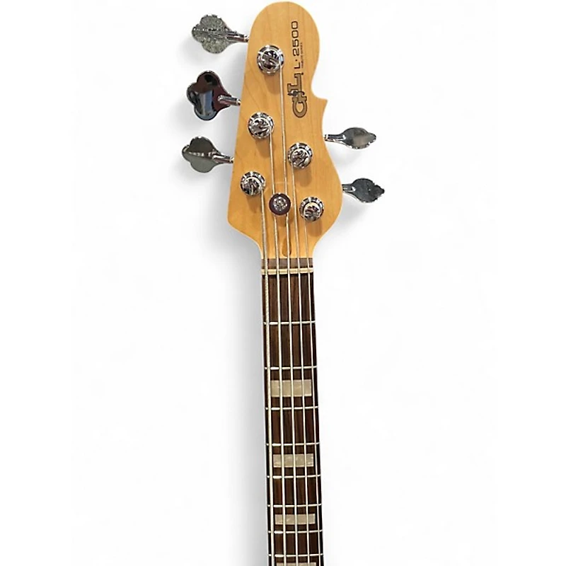 Used G&L Tribute L2500 5 String Black Electric Bass Guitar