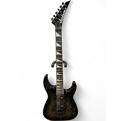 Used Jackson JS32 Dinky Trans Black Solid Body Electric Guitar