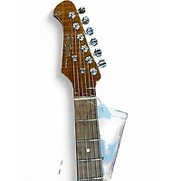 Used Harley Benton FUSION III AMBER BURST Hollow Body Electric Guitar