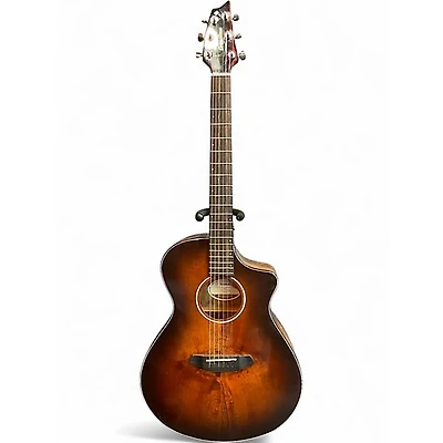 Used Breedlove Pursuit Ex concert CE Mm Bourbon Burst Acoustic Electric Guitar