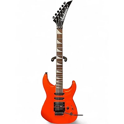 Used Jackson Soloist SLX3X DX  Lambo Orange Solid Body Electric Guitar