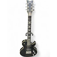 Used Schecter Guitar Research SOLO II PLATINUM Satin Black Solid Body Electric Guitar