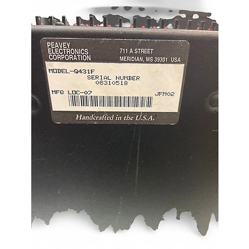 Used Peavey 431F Equalizer