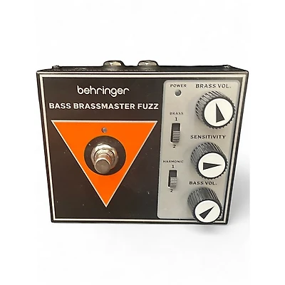 Used Behringer Bass Brassmaster Fuzz Effect Pedal