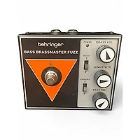 Used Behringer Bass Brassmaster Fuzz Effect Pedal