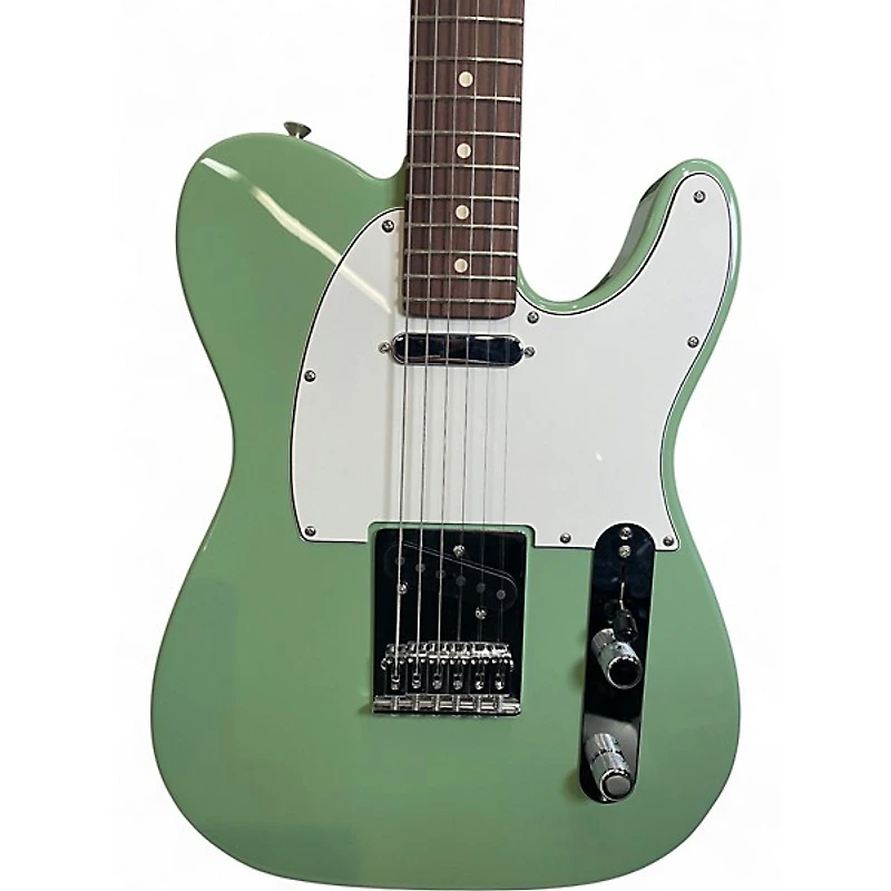 Used Fender Player Telecaster II Surf Green Solid Body Electric Guitar