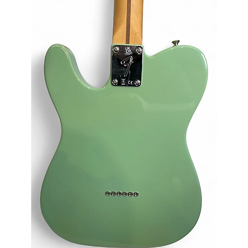 Used Fender Player Telecaster II Surf Green Solid Body Electric Guitar