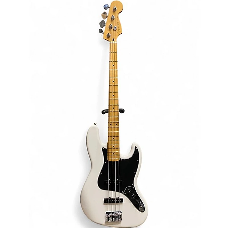 Used 2024 Fender Player Jazz Bass Arctic White Electric Bass Guitar