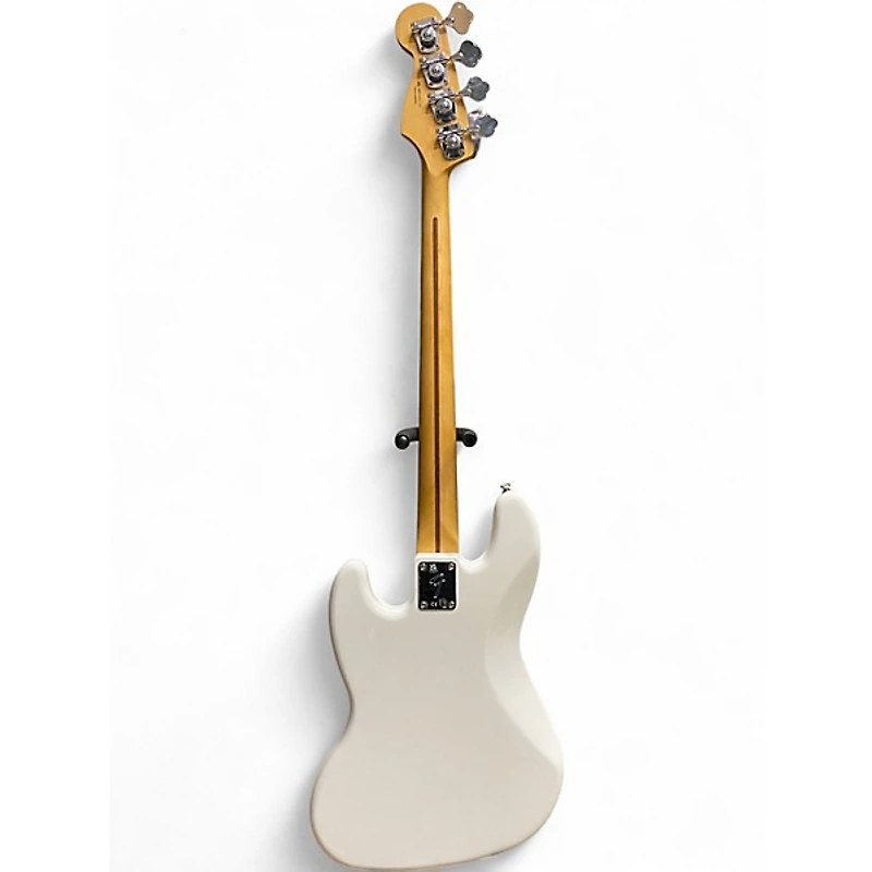 Used 2024 Fender Player Jazz Bass Arctic White Electric Bass Guitar