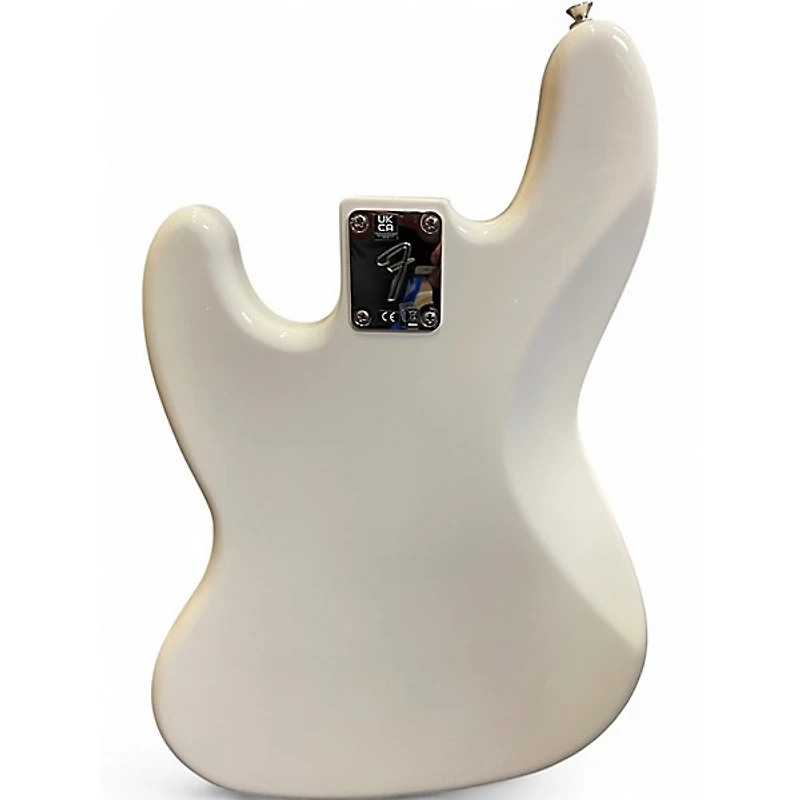 Used 2024 Fender Player Jazz Bass Arctic White Electric Bass Guitar