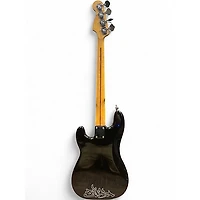 Used Fender Standard Precision Bass Black Electric Bass Guitar