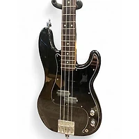 Used Fender Standard Precision Bass Black Electric Bass Guitar