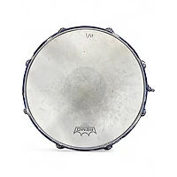 Used Pearl 13X6 Sensitone Snare CUSTOM ALLOY STEEL SILVER Drum