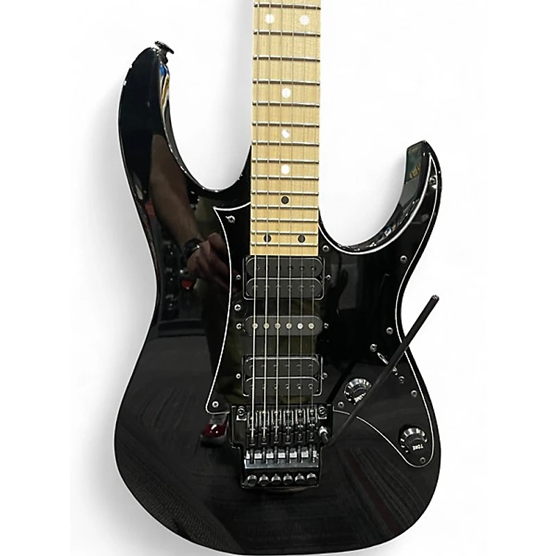 Used Ibanez RG550 Black Solid Body Electric Guitar