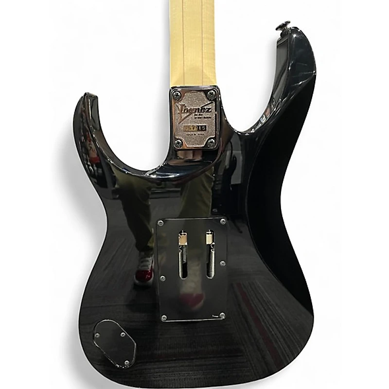 Used Ibanez RG550 Black Solid Body Electric Guitar