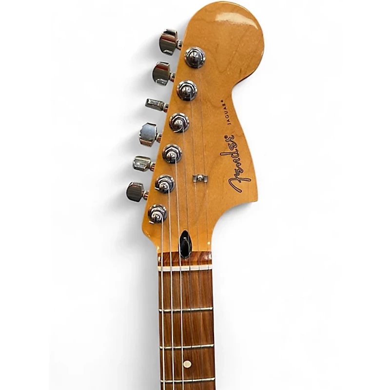 Used 2019 Fender Player Jaguar Black Solid Body Electric Guitar