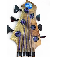 Used MTD USA KINGSTON 635-24 Natural Electric Bass Guitar