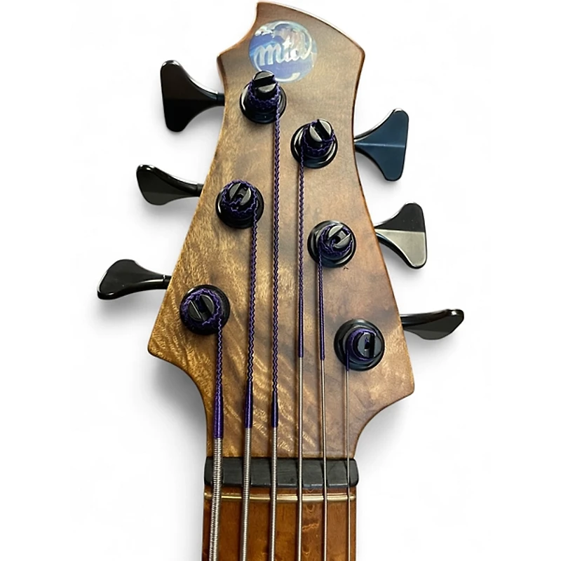 Used MTD USA KINGSTON 635-24 Natural Electric Bass Guitar